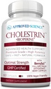 Zatwierdzona nauka Cholestrin - Lipid Level Support - Przeciwutleniacze, Lecytyna, Berberyna HCL, Jagody, BioPerine - 60 Kapsułek - Made in USA