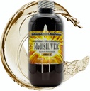 MediSILVER Amber Immunitet Booster Tradycyjne Prawdziwe Colloidal Silver AgNP Nutricent - 250 ml w Amber plastikowe butelki