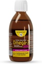 Liquid Omega 3 Fish Oil - High Potency. Promuje mózg, oko, serce i zdrowie immunologiczne. Naturalny Trigliceryd. 237ml / 8oz - 48 Sług. Mango