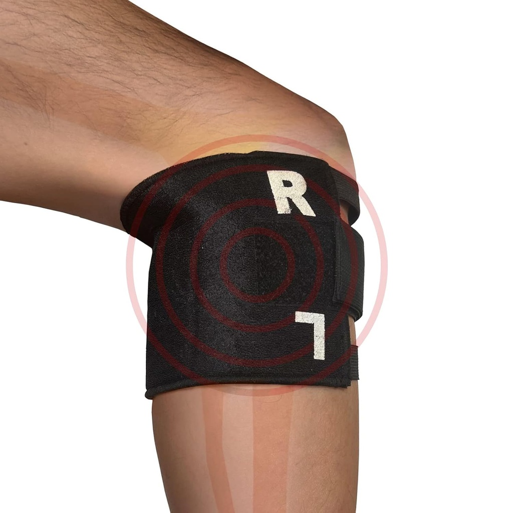 Knee Brace for Sciatica as Seen on TV with Pressure Point Brace Relieve Acupression Leg Sciatica, Regulable Self Heating Knee Support Wraps & Pain Relief for Men and Women (CL-1)