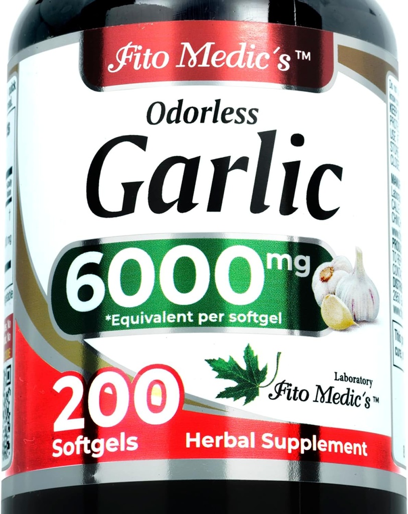 FITO MEDIC 's Lab Agregates 124; suplementy czosnkowe ASTI 124; tabletki czosnkowe ASTM 124; bezogonowe ASTM 124; 200 Softgels