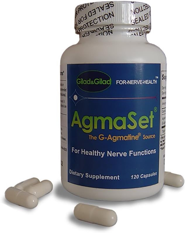 AgmaSet - Suplement z Gilad & Gilad Naukowcy, którzy odkryli Agmatine dla Nerve Health.