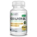 ChZT Olejek wątrobowy 124; 300 Softgels 124; Naturalne źródło Omega 3 Kwasy tłuszczowe 124; Potrójne siły 124; Najlepsze zdrowie immunologiczne, Zdrowe kości i suplement diety mięśniowej 124;