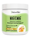 NaturalSlim Magicmag Pure Magnezu Citrate Powder Stress, Zaparcia, Mięśnie, Heart Health, i Sleep Support 124; Suplement magnezu rumianku miodowego - 8oz Drink Mix (Solo)