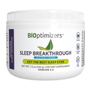 BIOptimizers Sleep Breakthrough 2.0 - Natural Support Supplement Agreement 124; Calming Relief Assistance Adult 124; Non Habit Forming Agreement 124; 202,5 g Proszek Blue Berry Dreams