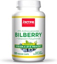 Jarrow Fixas Bilberry + Grapeskin Polyphenols 280 mg - 120 Veggie Caps - Wsparcie Vision & Eye Health - Do 120 Służenia