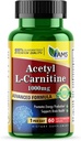 America Medic & Science Acetyl L- Carnitine 1000mg (60 tabletek) 124; Suplement diety dla mężczyzn i kobiet 124; Promotes Energy Production 124; Wsparcie zdrowia mózgu 124; Pomaga poprawić pamięć i ostrość