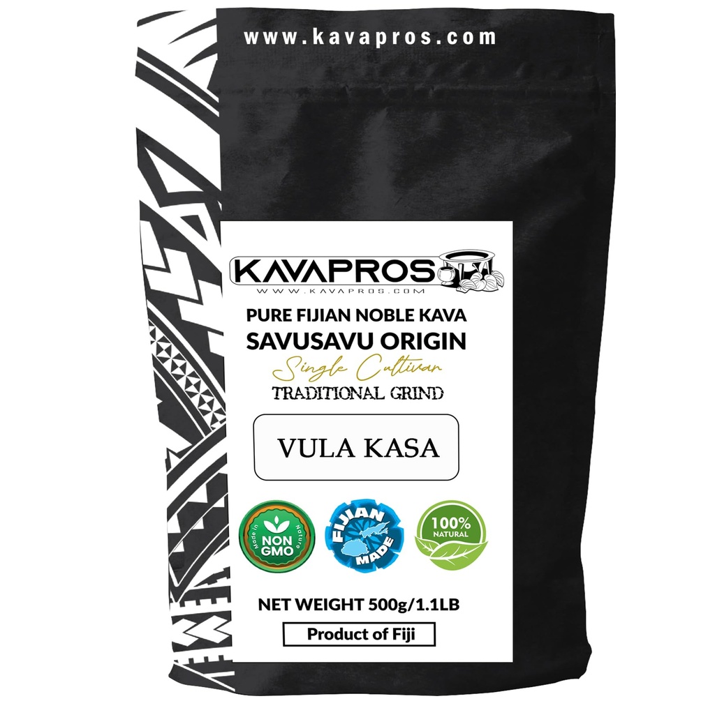 Kava Powder Single Cultivar Vula Kasa Fijian Kava Proszek korzeniowy o wysokiej mocy 4yr Dojrzałe Czyste Kava- Kava Organic z Fidżi