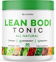 LIVORKA Lean Bodi Tonic, Wszystkie naturalne Advanced Formula Powder - 30 Sługi za 1 miesiąc