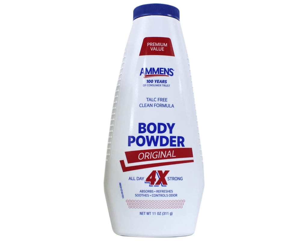 Ammens Body Powder Talc Free Oryginalny wzór 11oz