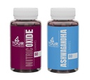 4YWN tlenek azotu i Aszwagandha Gummies Supplement Bundle, Boosting Energy and Restoration, Non-GMO, Gluten- Free, Żelatyna Free & Koshere 124; dla Daily Focus Boost