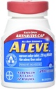 Aleve Tablets with Easy Open artretis Cap, Naproxen Sodu, 220mg (NLPZ) Reliever Pain / Fever Reducer, 200 Count (Pack of 2)