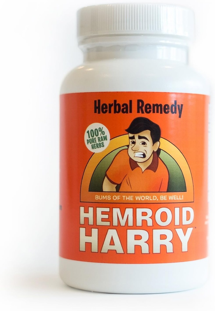 Hemoroid Harry 's Herbal Remedy, 30 Dzień (240 Hrabia) - Naturalne leczenie, Pigułki