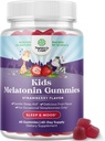Nature Craft Melatonin Gummies for Kids Sleep Support - Hasslefree Kids Melatonin Gummies for Mood Support - Delicious and Tummy Friendly Gummy 1 Mg Little Ones Non-GMO Gluten Free and Halal