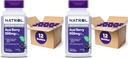 Natrol Acai Berry, Suplement diety, Antyoksydant Protection & Defense, Ultimate Super Fruit, 1000 mg Kapsułki wegetariańskie, 75 Count (Pack of 24)