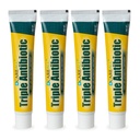 CareAll Triple Antibiotic Ointment 1.0 oz (4 pack), Pierwsza pomoc Maść na drobne Scrapes, Kawałki i Burns pomóc zapobiec infekcji, Porównaj do aktywnych składników wiodącej marki