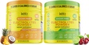 Keto Vitals Pineappale Coconut Bundle z limonką wiśniową - 2 opakowania Bundle Keto Electrolytes Powder - Electrolytes with Potasu, Magnezu, Sodu, Wapnia - Pinneapple Kokosowy i Cherry Limeade