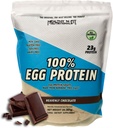 Zdrowe 'N Fit 100% Białko jaja -Czekolada 2lb, Laktoza wolna, Cukier wolny, Naturalnie słodzone