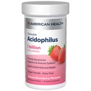 Acidophilus, 1 Miliard żywych kultur, Bakterie pożywne dla Digestive & Immune Systems, Truskawka, 60