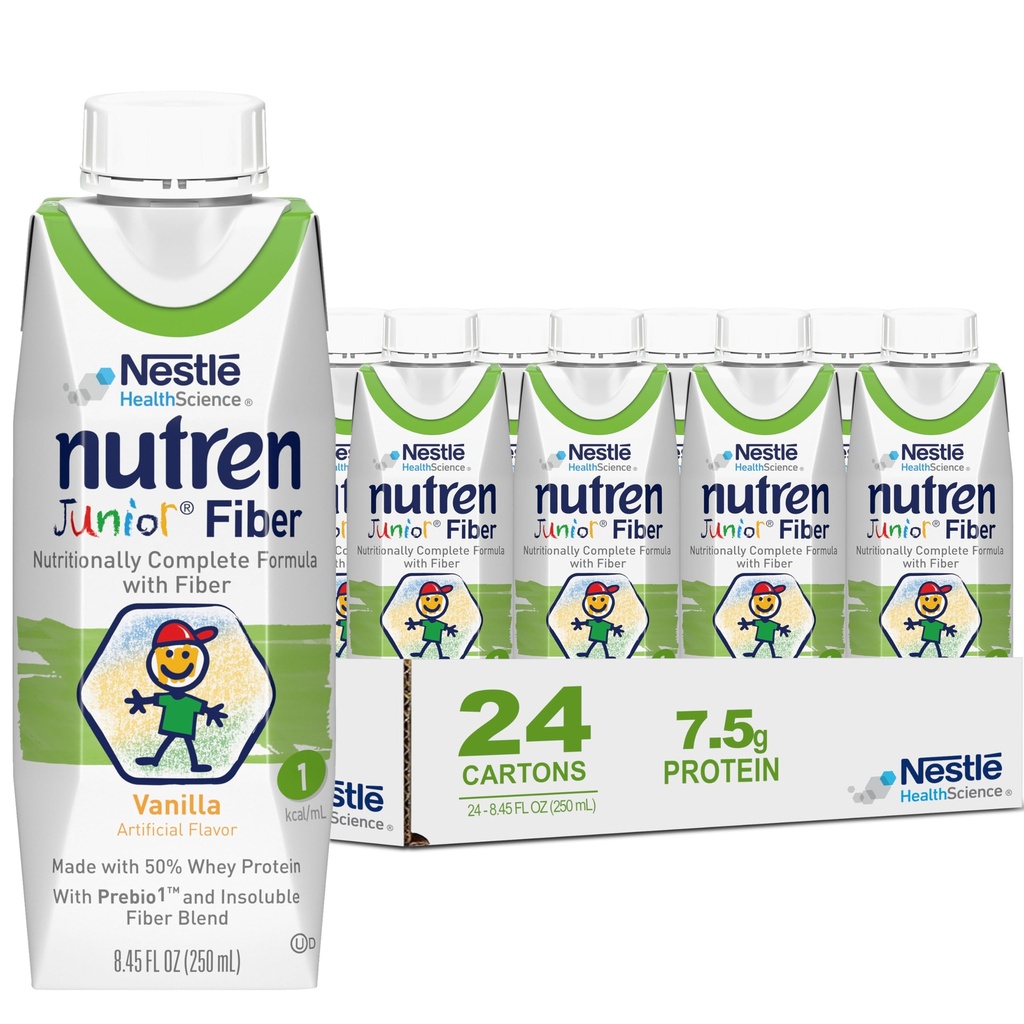 Nutren Junior Fiber Vanilla, 24 Hrabia