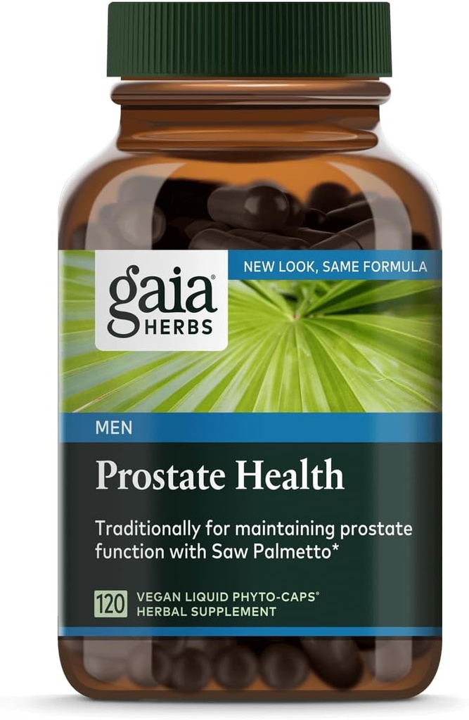 Gaia Herbs - Prostate Health - 120 Vegan Liquid Phyto- Caps