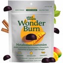 Plant People WonderBurn Metabolizm i pragnienia Kontrola Gummies, Zero Sugar, Ripe Mango Flavor (60 Count)