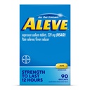 Aleve Pain Reliever & Fever Reducer Gelcaps, Naproxen Sodu, Ból głowy i pleców i ból ciała Relief Medicine, dla dorosłych i dzieci w wieku 12 lat i w górę, 90 Count