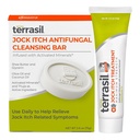 Terrasil Jock Itch krem przeciwgrzybiczy Extra Siła + Mydło przeciwgrzybicze 2 -Zestaw do pielęgnacji produktu z klinicznie proven Klotrimazol dla skutecznego Jock Itch Treatment & Relief (.5oz Tube + 75g bar)