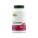 Suplement resweratrol - Trans- resweratrol Dodatkowa wytrzymałość 750mg - Naturalny, Czysty i Potenny Suplement polifenoli - Wegan, Nie GMO, Bez glutenu - 90 Kapsułki