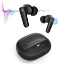 Airbeat 1 ANC Hałas Anulowanie Prawdziwe bezprzewodowe słuchawki z mikrofonu, Wzmocniony Bluetooth Bass 5.3 in- Uszy słuchawki z wysokiej mocy sterowniki Titanium, 48H Playtime, ENC dla Crystal Clear Call Black