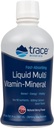 Ślad minerałów płynnych Multivitamin- Mineral - Płynny suplement witaminy do codziennego wsparcia zdrowia - Wsparcie energetyczne - Zdrowie kości - Bez glutenu - Berry - 30 fl oz (30 Słupki)
