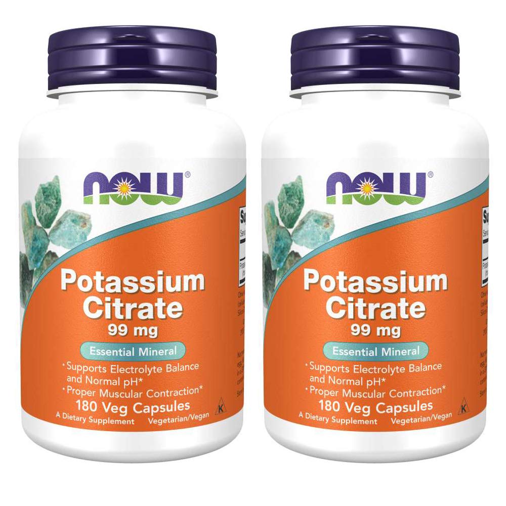 Cytrynian potasu 99 mg 180 kapsułek (opakowanie po 2)