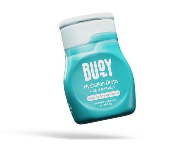Buoy Electrolyte Drops: 124; No Sugar, No Sweeteners: 124; Trace Minerals, Vitamin & Antioksydants: 124; Purpossible Unflavored: 124; Perfect for Anyone Drink Equipment 124; Daily Hydration Supplement (1, Unflavored)