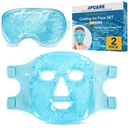 XPCARE Colding Ice Face Mask i chłodzenie Maska oczu dla Puffy Eyes & Migrena Relief, żel Eye Mask, Cool Maski twarzy dla ciemnych kręgów, Chirurgia oczu, Spanie, Ciśnienie, Bóle głowy, Pielęgnacja skóry
