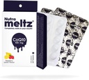 Nutra meltz CoQ10 100 mg - Koenzym Q10 Wspiera zdrowie serca, Wzmacnia produkcję energii Szybkie rozpuszczanie tabletek na niedobór enzymów - Malina i Lemon Flavor (60 tabletek)