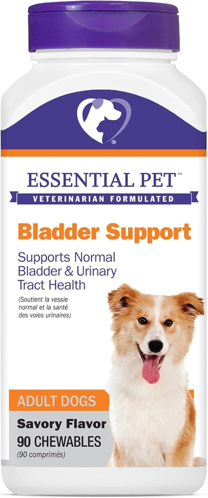 Niezbędny Pet Bladder Wsparcie dla Normalnego Bladder & Urynary Tract Health u psów