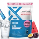 CardoMax Hydromax Electrolyte Drink Mix -Wavecrusher Flavor 15 Pakiety płynne z potasu i magnezu - Zero cukru, Keto i Vegan Electrolytes dla szybkiego nawodnienia i suplement odzyskiwania