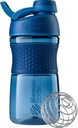 BlenderBottle 20- Ounce Black i Navy Protein Shaker Butelki z BlenderBall Wire Whisk