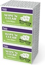 Flents Eyeglass Cleaner Wipes - 225 Count (3 Pudełka po 75) Indywidualnie zapakowane wstępnie nawilżone ściereczki czyszczące anty- Streak do okularów, okulary przeciwsłoneczne, ekrany telefoniczne, Monitory komputerowe