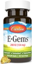 (134 mg), Witamina E ze źródła naturalnego, Optimal Wellness, 90 żel miękkich