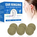 Ulga w uszach usznych, 60 PCS Tinnitus Trêatment Patches, Effectively Reduct Ringing Uszy & Hałas, szum w uszach z naturalnych składników, Poprawia Uszy dyskomfort