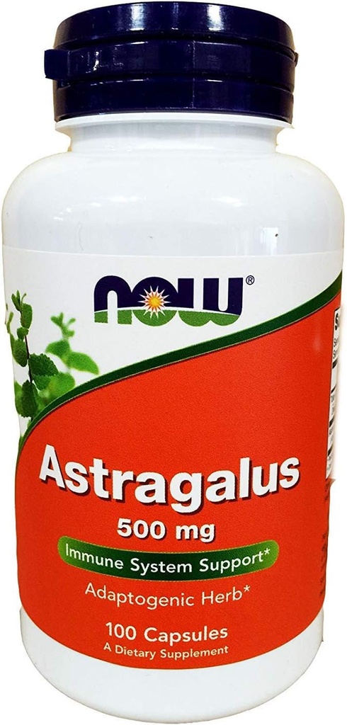 Teraz żywność Astragalus 500 mg - 100 Caps 2 Pack