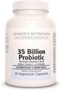 Remedy 's odżywianie Probiotic 35 Miliard 30 kapsułki / Wegan Czapki
