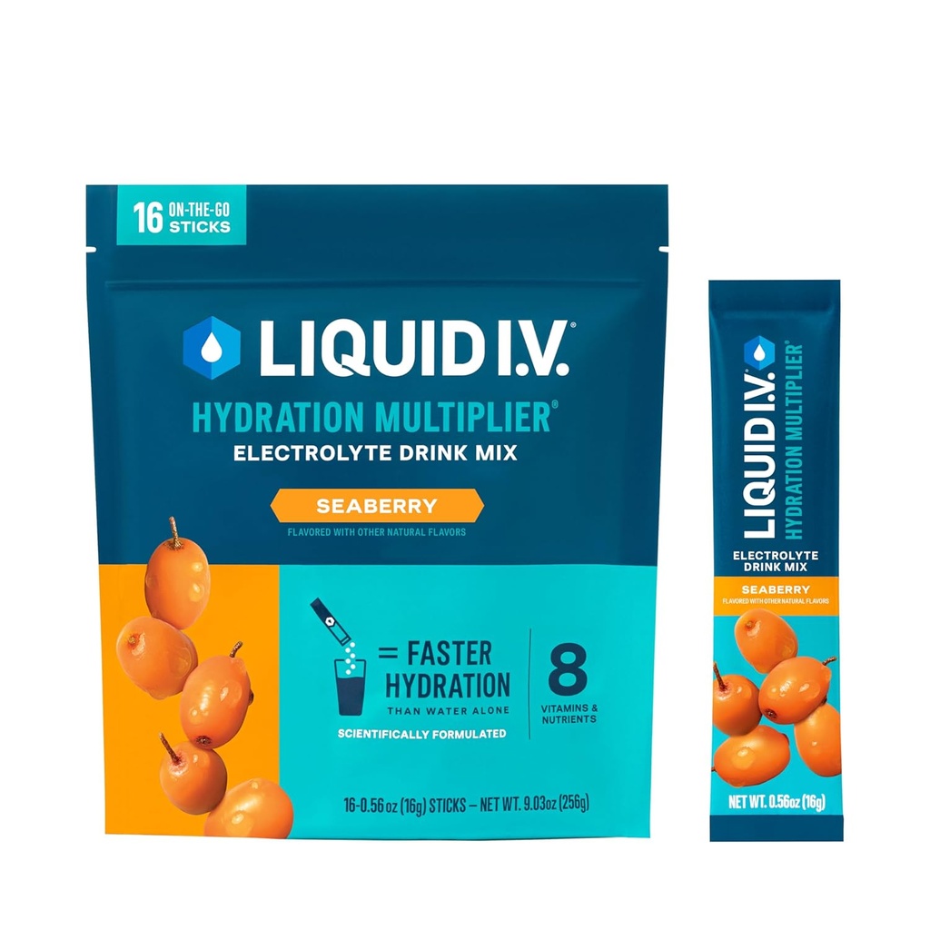 Płyn I.V. ® Nawodnienie Multiplikator -Napoje proszkowe elektrolity Mieszanka 124; 12 Pack (192 Servings)