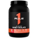 Zasada 1 R1 Białko Izolat serwatki - z białkiem 25g & 6g BCAA Wyłącznie z izolowanych i zhydrolizowanych źródeł do odzyskiwania energii (2 funty *, truskawki i Crème)