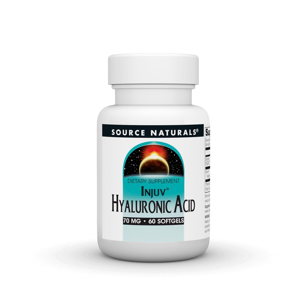 Źródło Naturals Hyaluronic Acid Injuv 70mg - 60 Softgels