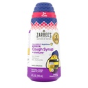 Zarbee's Children's Nighttime Honey Cough Syrup + Immune for Kids 2+, Cough Syrup with Soothing Dark Honey, Real Elderberry, Vitamin D & Zinc, & Chamomile, Drug-Free, Mixed Berry, 4 fl. oz