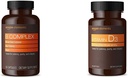Elementy B Kompleks (65 Kapsułek) i Elementy Witamina D3 (180 Softgels)
