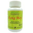 Kong May Herbal Supplement z Red Yeast Rice, Natto Fermented Powder, Antrodia Mushrooms 124; All- Naturalne wsparcie sercowo-naczyniowe dla ogólnego zdrowia i Well- Being - 60 Kapsułki przez Meditalent