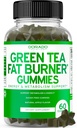 Zielona herbata tłuszcz Burner Waga Gumiaki (60 Hrabia) Tłuszcz Burner Kobiety - Appetite Supressant Weight Supplement for Men & Women with Apple Flavored - Trzecia strona Tested - USA Made